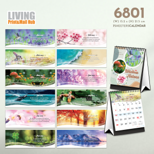 6801-6804 - Desktop Calendar 2027