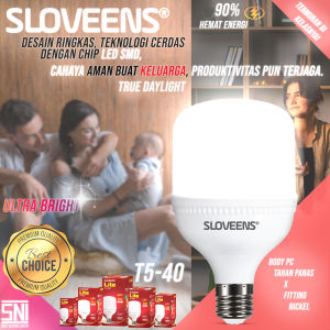 Lampu LED 40W JUMBO SLOVEEN TERMURAH DAN LARIS BEST SELLER PREMIUM Capsule SNI SUPER MURAH & TERANG