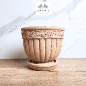 The Leaferie Philomel Terracotta plant pots . flowerpot . flowerpots . flower pot . planter . planters . Flower