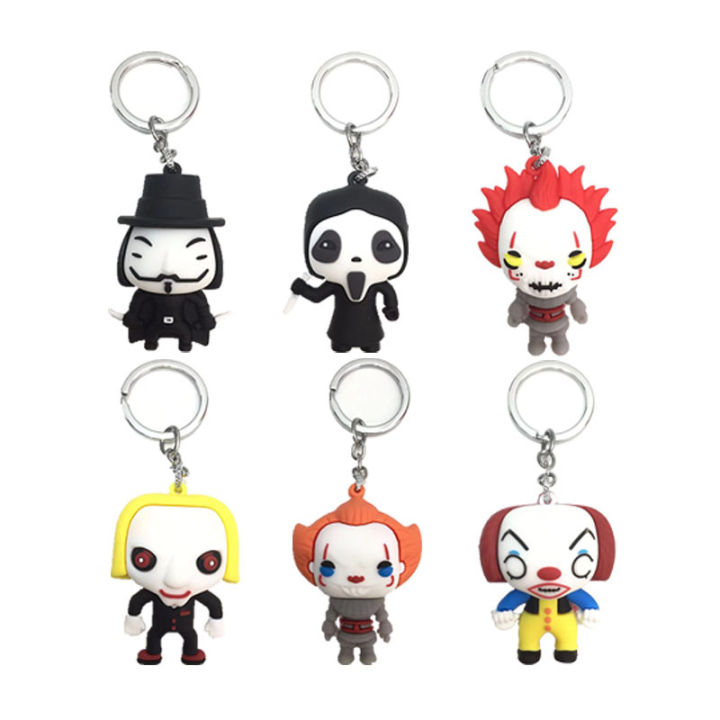 3D Keychain Funko Pop Clown Return Ghost Baby Return Chucky