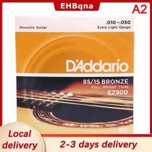 [COD]  HOT SALE Ship within 24 hours One Set Of 6 Strings Acoustic Guitar Strings EZ890 - EZ930 85 15 Bronze Material
