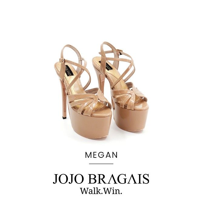 Jojo Bragais Pageant Shoes Megan 6.5 Heels High Fashion Elegant
