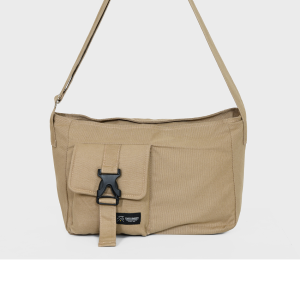 Tas Sling Bag Kanvas Pria Wanita Tas Selempang Kanvas Korea Yong-Bae Color Series