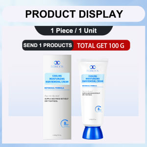 LYDIMOON Cool Sensation Moisturizing Hair Removal Cream 100g Intimate Hair Removal Cream for Men and Women Painless Depilatory Cream No Black Spots Plant Extract Soothing For Armpit Legs Arms Bikini Area