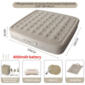Tongbicheng COD Inflatable air mattress automatic tent outdoor camping sleeping pad portable double-person home thick lazy bed