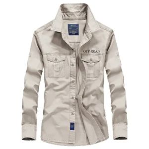 Fuguiniao Mens Casual Shirt Oversized Shirt Clothing Mens Long Sleeve Shirt