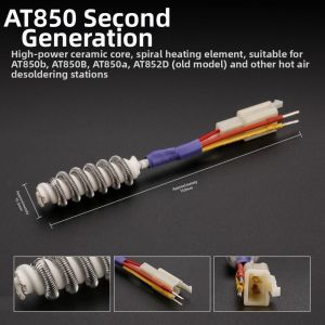 IFFINE 220V Lõi nhiệt của bộ phận gia nhiệt 850/858D 9 phong cách Bộ phận gia nhiệt gốm Chất lượng cao 2000W Trạm hàn khí Dụng cụ hàn sửa chữa cho 853 990 852 8502d 878d 858 898 857DW