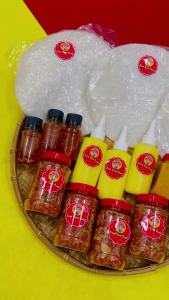 รสชาติ Combo HẾT SẢY [15 MÓN] Bánh Tráng Phơi Sương KEMKEMFOOD+ Muối Tép Hành Phi + Bơ Trứng Béo + Sốt Tắc + Ớt Rim +Tốp Mỡ + Muối Béo (FREESHIP) คุณภาพดี