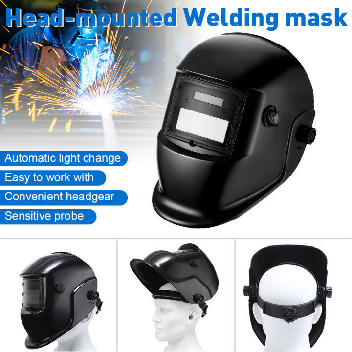 Runye Tools Auto Darkening Welding Mask (Helmet) Solar Powered for ...