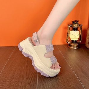 Roman Sandals for Womens 2024 Summer New Comfortable and Leisure Platform Shoes