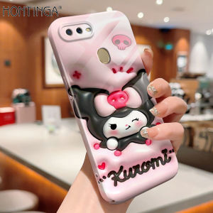 Hontinga All-inclusive Film Casing For OPPO A12 A7 A5S A12S A9 2020 F11 Case Korean film Phone Case Cute Hello Kitty Back Casing lens Protector Design Hard Cases Shockproof Shell Full Cover Casing For Girls