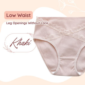 Maternity Underwear Panties Cotton High Waist Adjustable Waistband Low Waist Support Belly Pregnant Briefs