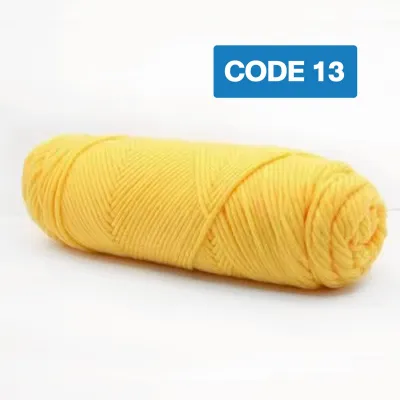 ไหมพรมคอตตอนนม 8ply Cotton Yarn 100g ไหมพรมถักงานฝีมือ ไหมพรมไม่เป็นขุย นุ่มมือ สำหรับงาน DIY ไหมพรมถักโครเชต์ ไหมพรมถักนิตติ้ง ไหมพรมสำหรับถักตุ๊กตา