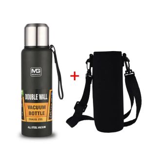 UPORS Large Capacity Stainless Steel Thermos Portable Vacuum Flask Insulated Tumbler with Rope Thermo Bottle 500/700/1000/1500ml2026