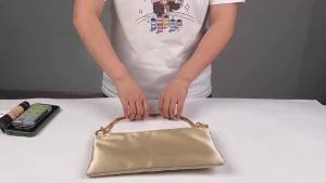 กระเป๋าคลัทช์ซาตินสำหรับผู้หญิง กระเป๋าคลัทช์งานแต่งงาน กระเป๋าคลัทช์งานพรอม กระเป๋าสตางค์ กระเป๋าคลัทช์งานเลี้ยงค็อกเทล กระเป๋าสะพาย 2 โซ่สำหรับกระเป๋า