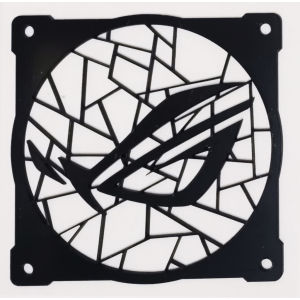 Computer Casing Acrylic Fan Cover 12CM Chasis Filter Cover Asus Rog Tuf Gigabyte MSI Razer Multiple Design PC Decoration