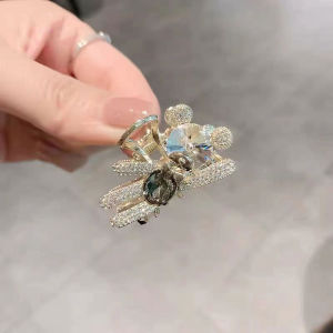 Kẹp Tóc Nhỏ Đính Đá Hình Gấu Dễ Thương Kẹp Giữ Tóc Đuôi Ngựa Cá Tính Thời Trang Kẹp Tóc Kẹp Tóc Đơn Giản Phụ Kiện Tóc