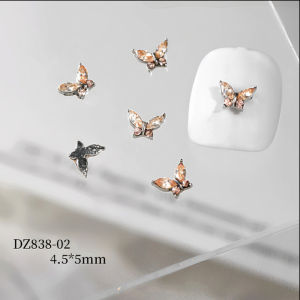 Charm bướm đính móng tay 3D lấp lánh sang chảnh – Phụ kiện nail cao cấp nhiều màu