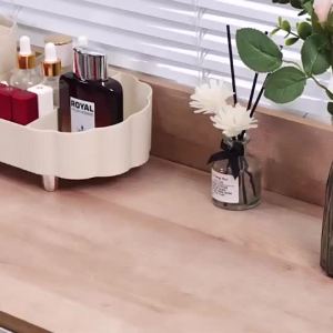 Gương trang điểm gấp mini bằng da PU chống thấm nước độ nét cao dễ mang theo
