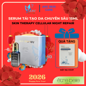 Serum Tái Tạo Da Căng Bóng Phục Hồi Chuyên Sâu Ban Đêm / Skin Therapy Cellular Night Repair 15ml Etrebelle