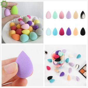 Mút trang điểm ướt và khô hình quả trứng mini màu sắc ngẫu nhiên tiện dụng 2x3cm