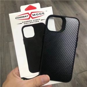 For  14 13 12 11 Pro ProMax Carbon Fiber Shockproof Anti-drop Phone  Case