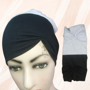 Ciput Kerut Polos 2 in 1 Bolak Balik Bahan Kaos