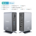 USB C Docking Station ORICO Type-C USB Trung Tâm 15-In-1 Đa Chức Năng Docking Station Hỗ Trợ M1 Macbook 5Gbps Truyền Dữ Liệu HDMI 4K 60Hz Truyền Tải Âm Thanh Rj45 PD3.0 100W Cung Cấp Điện dành Cho Máy Tính Xách Tay Type-C Máy Tính Xách Tay Windows 8/10, đ. 