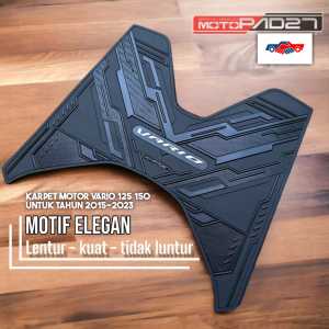 karpet motor NEW VARIO 125 150 tahun 2017-2024 karpet v2 anti slip