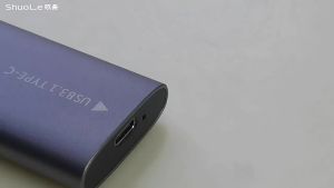 m.2 Hard Drive Enclosure Supports NVMe Agreement SSD Turn USB3.1 Solid Metal type-c External Mobile Hard Disk
