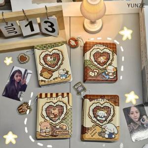[COD] YUNZE 40 Pockets 20 PP Pages Jelly Color Star Photo Card Book Type Album For 3 Inch Mini Handy Instax Name Card K-pop Star Album