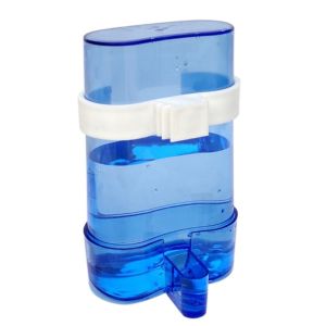 ER52858 Plastic Automatic Canary Storage Container for Parrot  Lovebird Parakeet Food Feeder Bird Water Feeder Bird Water Dispenser Bird Waterer