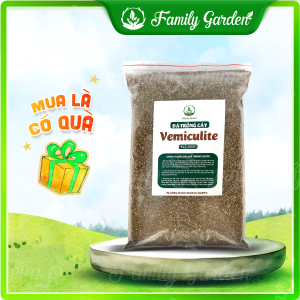 Túi 500Gr - Đá Vermiculite (đá vơ mi) khoáng chất đa dụng trong làm vườn | Độc quyền Family Garden