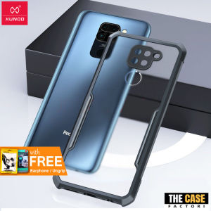Xundd Beatle Clear Hybrid Shock Proof Armor Case for Xiaomi Redmi Note 9