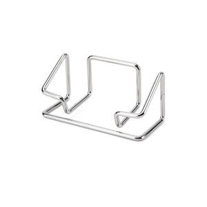HUAGUES Minimalist Business Card Holder Rustproof Metal Card Display Stand Place Card Holder Multifunctional Photo Stand Office Desk