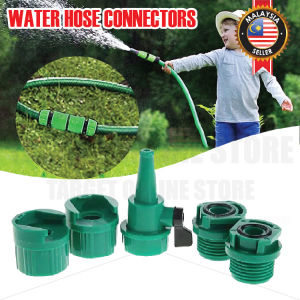 Garden Hose Connectors Adapter Quick Connect Release Water Pipe Irrigation System / Penyambung Paip
