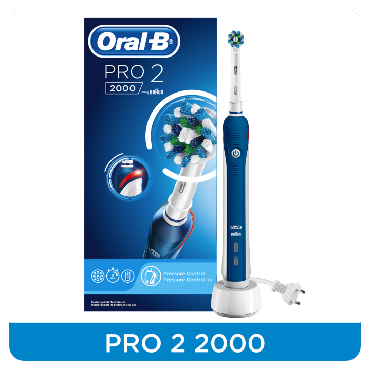 Oral-B Electric Power Toothbrush Pro2 2000 ออรัลบี แปรงสีฟันไฟฟ้า โปร 2 ...