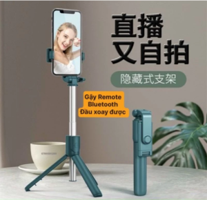 Gậy Chụp Ảnh Tự Sướng 3 Chân Đa Năng Chụp Hình Quay Phim Livestream.