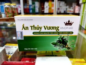 Ấn thủy vương Kingphar - Giúp giảm tiểu tiểu đêm  tiểu nhiều lần  tiểu buốt  tiểu dắt - Hộp 30 viên