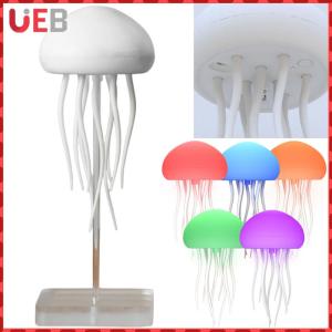Bedroom Bedside Deformable Lamp Voice Control RGB Gradient LED Ambient Night Lamp Flexible Tentacles for Baby Kids Teens