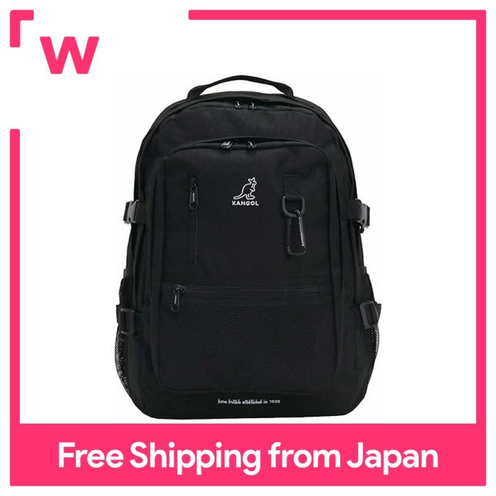 [Kangol] Side Belt BIG Pocket Backpack Backpack Off KGSA