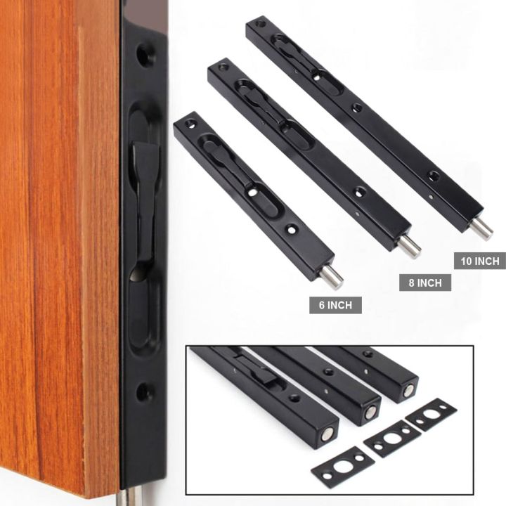 【koku metals】Door Flush Bolt Concealed Safety Door Lock For French ...