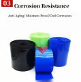 5M Width 40mm Diameter 25mm PVC Shrink Tube For Battery Cable Sleeve Plastic Insulator Hose Wire Cover Cable Management Sleeve. 