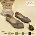 DALLEYA COLLECTION - Lizzie Sepatu Flatshoes Wanita Balerina / Teplek Pita by lily shoes. 