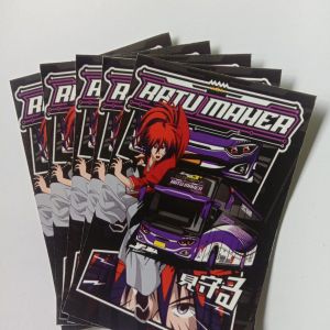 stiker Mainan Mobil Remote Bus Telolet Basuri Nyala Lampu Bunyi Suara Terompet