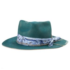 Wool Homburg Exotic Top Hat Feather Wool Panama Hat Porkpie Hat Surprise Gift for Boyfriend Father Uncle Casual