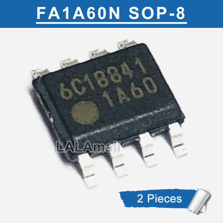 2pcs FA1A60N 1A60 SOP-8 FA1A60N-C6-L3 SOP8 SMD Power Management Chip IC ...