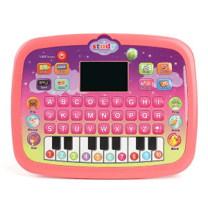 Education Toys Learning Machine Tablet with LED Screen Learning Laptop Toys Alphabet Piano Toy Tablet Kids Early Learning Pad Mainan Bayi