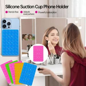 SIGNET Washable Suction Cup Bracket Double Side Silicone Sucker Rubber Sucker Pad Durable Mobile Phone Fixed Pad