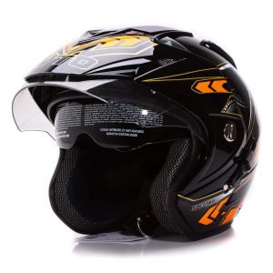 MSR Helm Dewasa Impressive - Spectra - Double Visor SNI Half Face